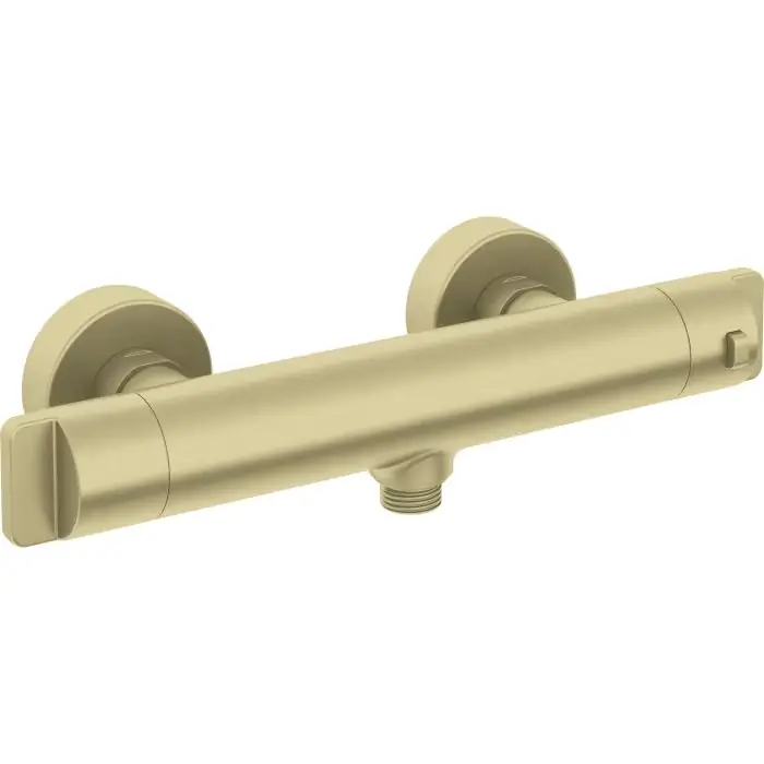 Oferta specjalna - Złoto szczotkowane bateria natryskowa termostatyczna BCH R4BT