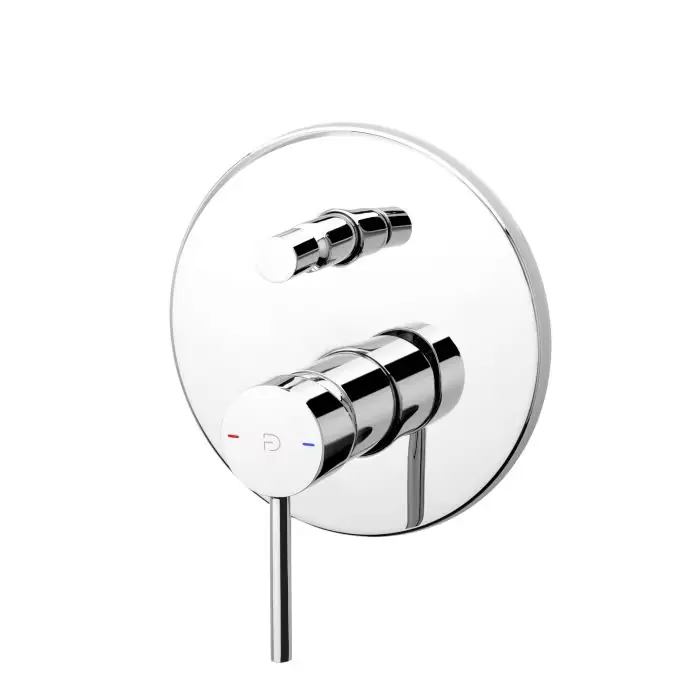 Flusso bateria natryskowo - wannowa podtynkowa chrom FD1-FLS-7P-11 - Świetna oferta