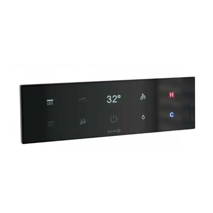 Outlet - Touchtronic elektroniczny termostat podtynkowy, wyświetlacz dotykowy, poliwęglan 38310G1-00
