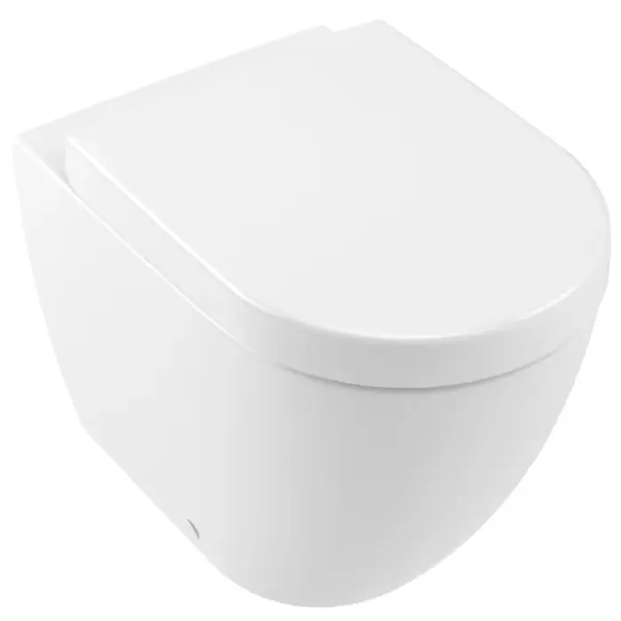 Subway 2.0 miska wc lejowa bez kołnierza wewnętrznego, stojący, wraz z directflush, weiss alpin ceramicplus 5602R0R1 | Ulubieniec klientów