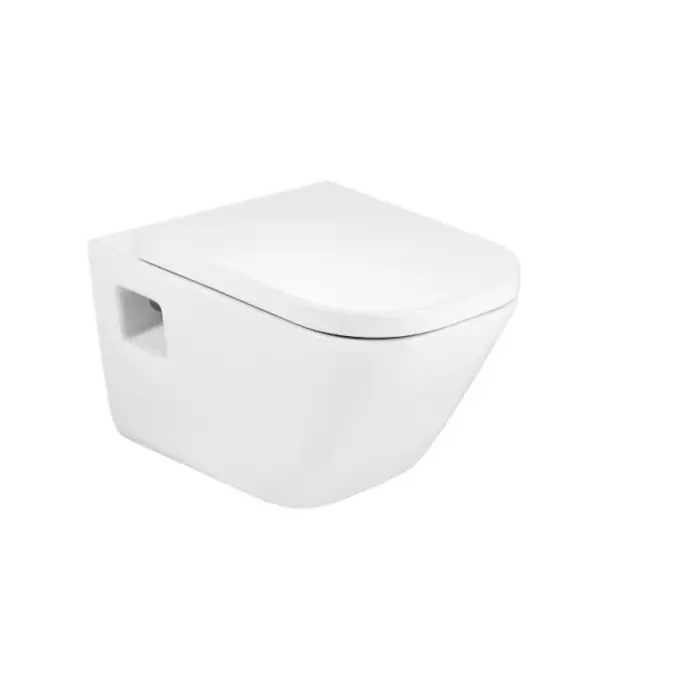 Gap square rimless miska wc podwieszana 54 cm (odkryte mocowania) A34647F000 | Super okazja