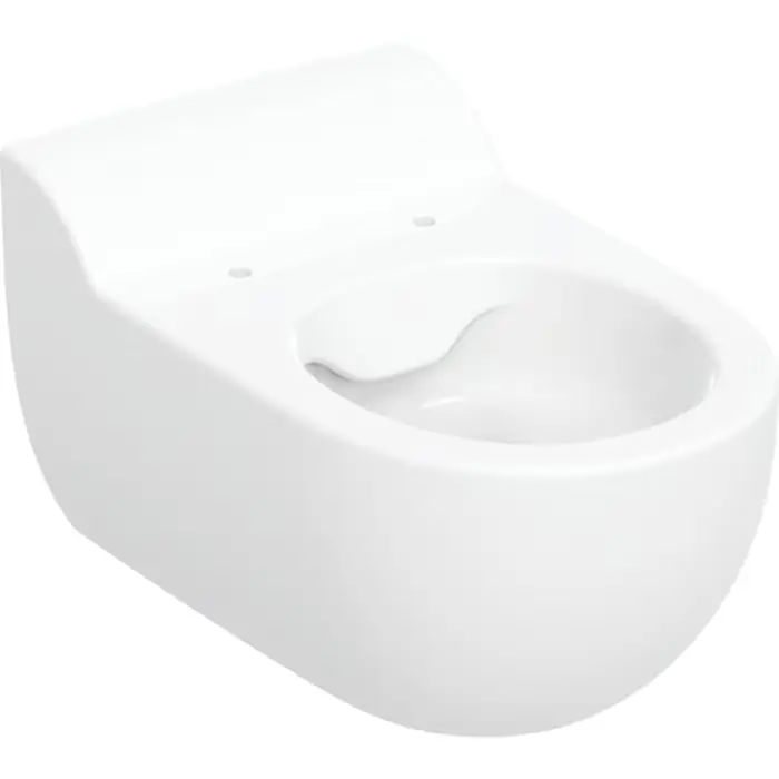 Kup teraz | Wisząca miska wc dla dzieci bambini, lejowa, rimfree, do deski sedesowej t=53cm, biały 502.959.00.1