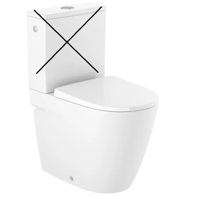 Ona miska wc do kompaktu rimless 60 cm przyścienna A342688000 - Superoferta