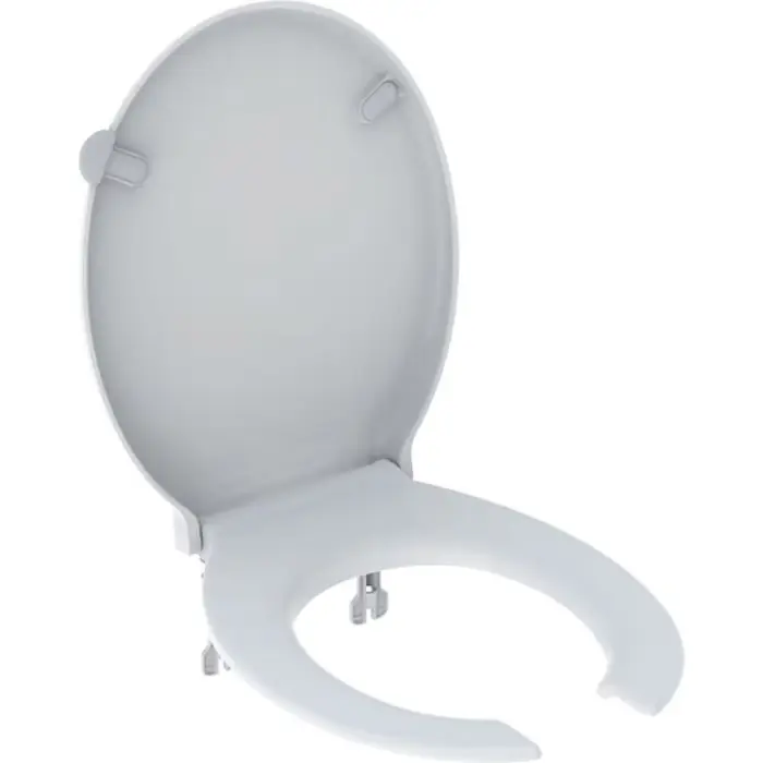 Okazja | Deska sedesowa selnova comfort z otwartym siedziskiem, bez barier, antybakteryjna, mocowanie od dołu 502.791.00.1