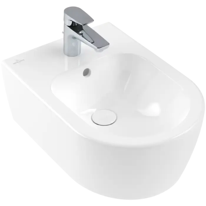 Avento bidet, podwieszany, 370 x 530 mm, weiss alpin ceramicplus 540500R1 | Sprawdzony produkt