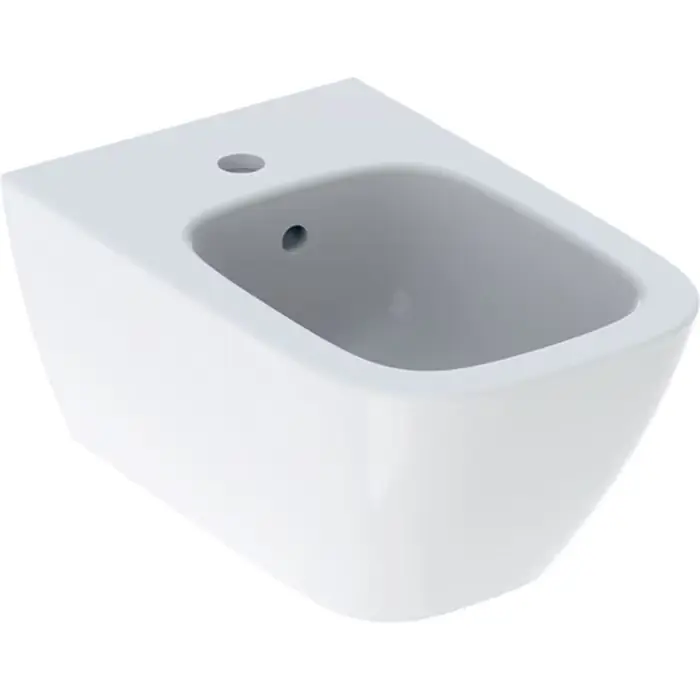Bidet wiszący smyle square, ukryte mocowania t=54cm, przelew=widoczny, biały / keratect 500.209.01.8 | Wybór klientów