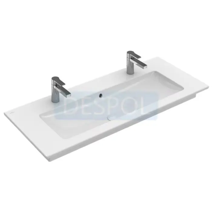 Venticello umywalka meblowa, 1200 x 500 x 175 mm, z przelewem, weiss alpin ceramicplus 4104CKR1 - Popularny produkt