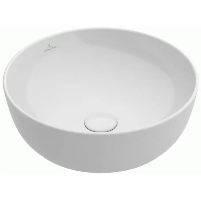 Artis umywalka stojąca na blacie, 430 x 430 x 130 mm, bez przelewu, weiss alpin 41794301 | Produkt wysokiej jakości