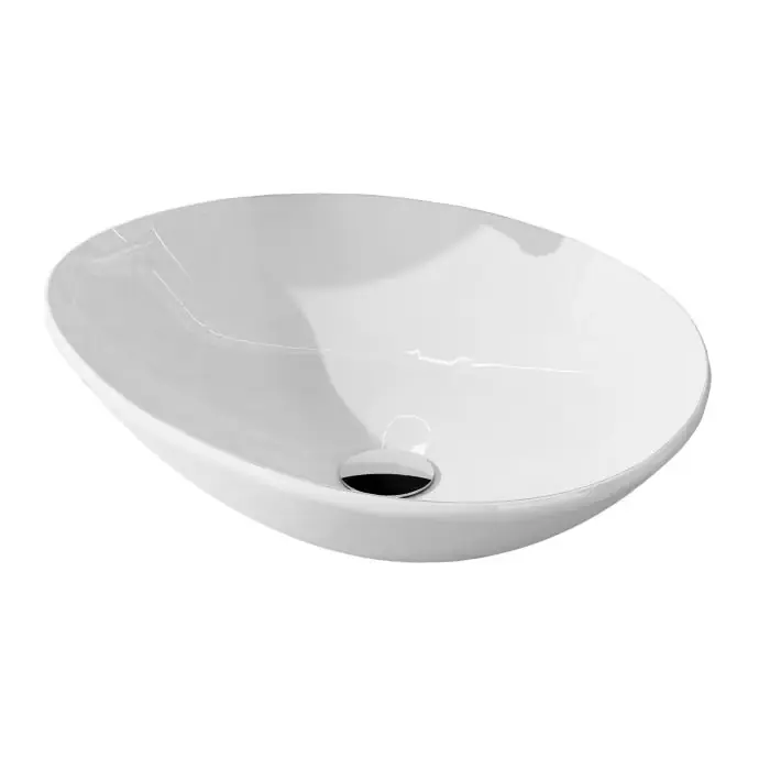 Hit sprzedaży - Umywalka oxy 50x42 blat, ceram white hg RE040500118060