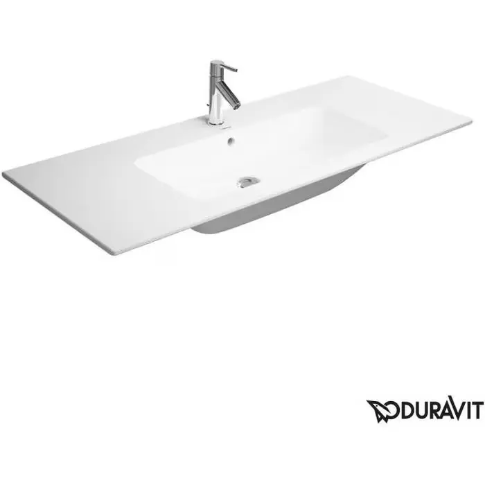 Oferta specjalna | Duravit 23361200001 umywalka meblowa 123cm me by starck biala,przelew,polka,1 otwor, wg 23361200001