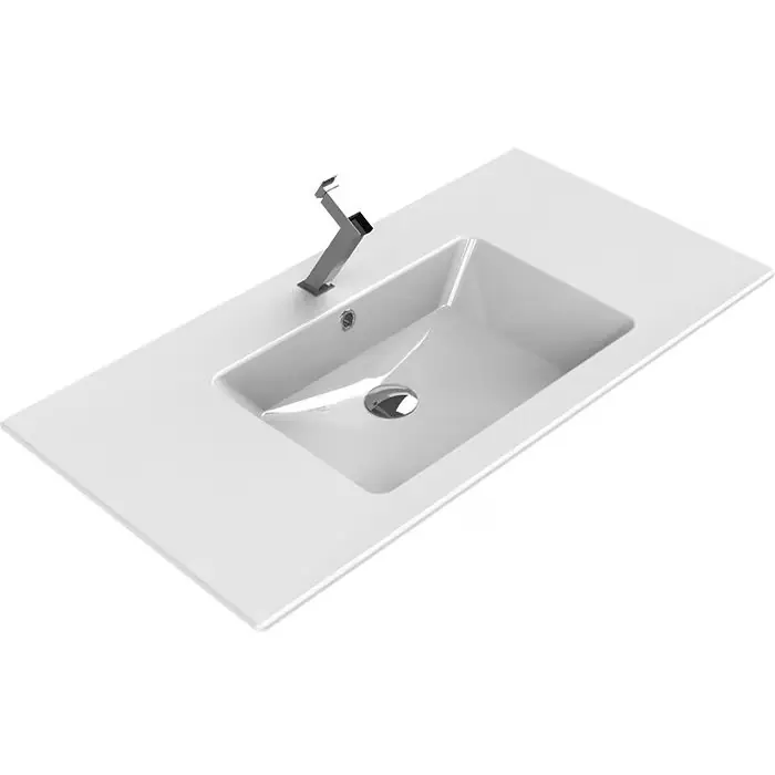 Jeszcze taniej - Umywalka prostokątna ibiza, 101 cm 050500-u