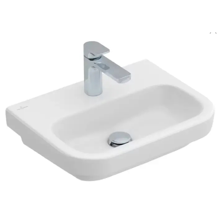 Architectura umywalka mała, 500 x 380 x 150 mm, bez przelewu, weiss alpin ceramicplus 437351R1 - Bezpieczna płatność