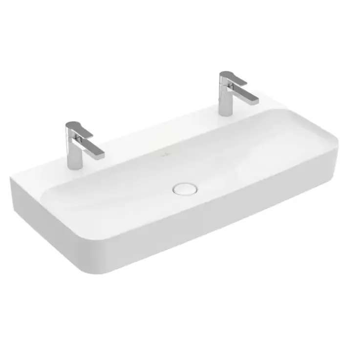 Top produkt - Finion umywalka, 1000 x 470 x 165 mm, bez przelewu, weiss alpin ceramicplus 4168A1R1