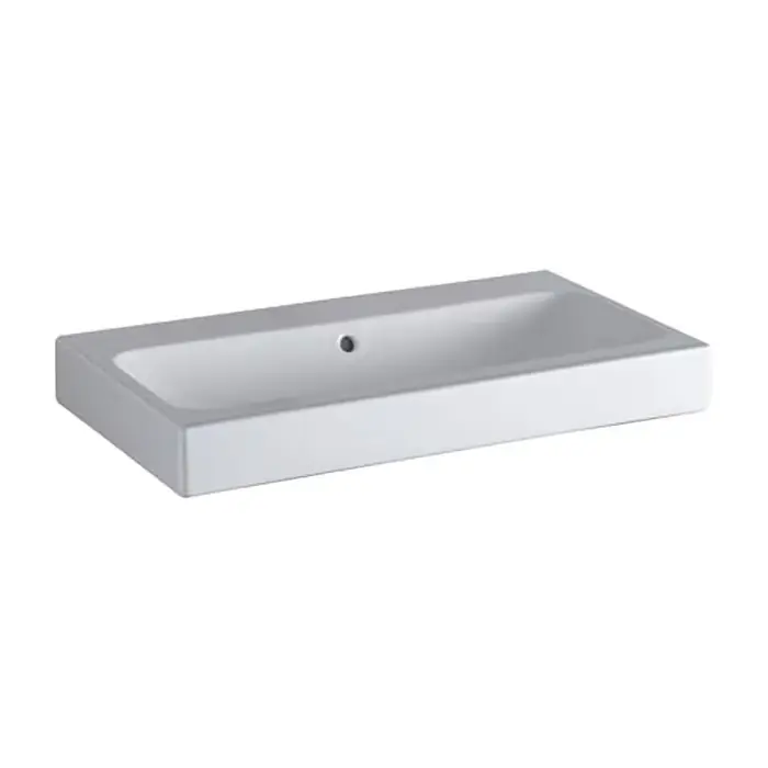 Cena po obniżce - Icon umywalka, b75cm, h15.5cm, t48.5cm, z przelewem, bez otworu na baterię 124078000