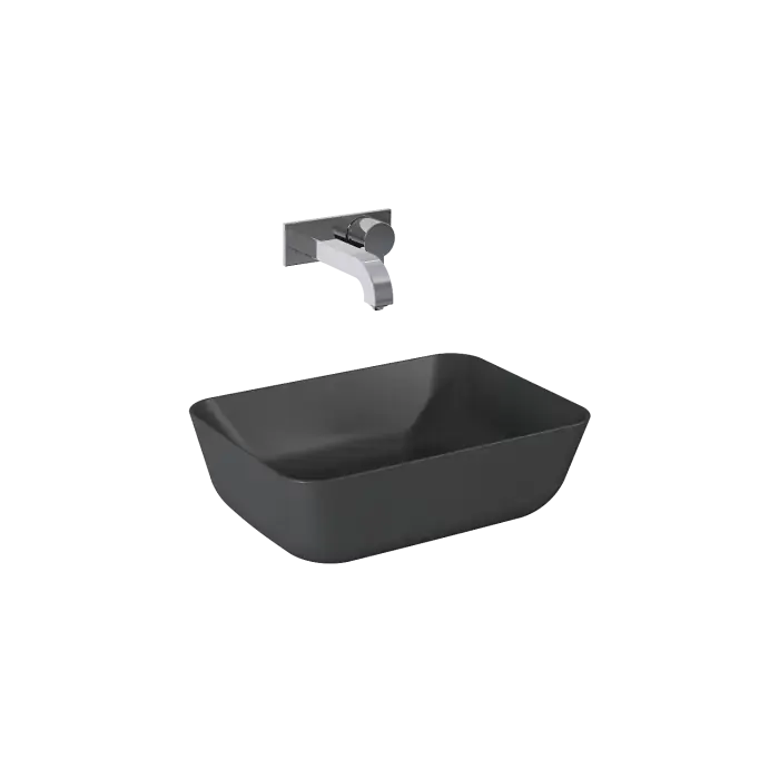Umywalka reni 46x33 blat, ceram anthracite matt RE040460036010 | Ulubieniec klientów