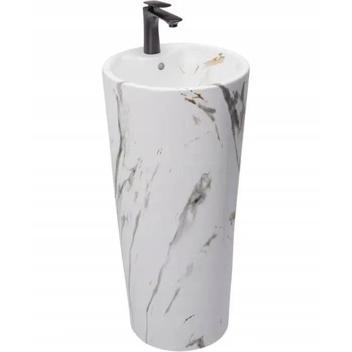Nowość w ofercie | Blanka marble umywalka wolnostojaca REA-U8704