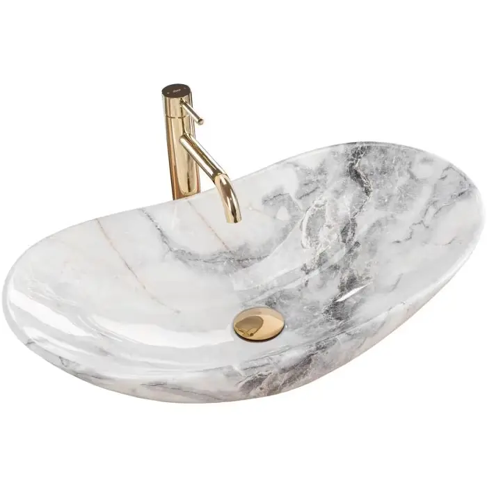 Royal granit umywalka nablatowa REA-U8596 | Sprawdzony produkt