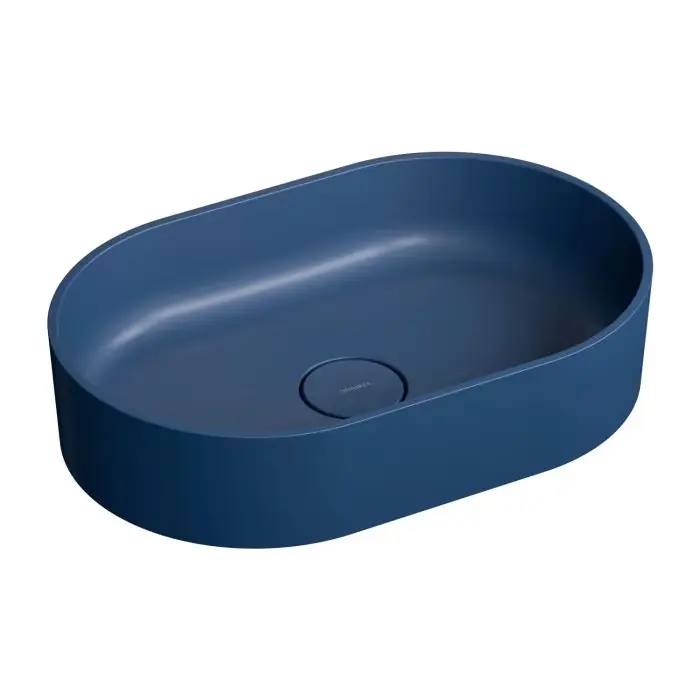 Super okazja - Ovo m+ umywalka nablatowa, 55 x 36 cm midnight blue OVOUNMB
