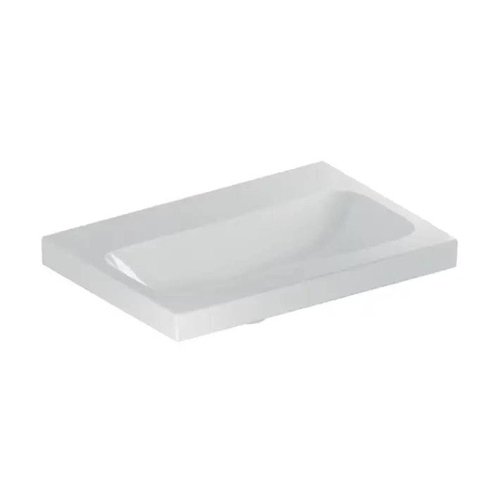 Umywalka icon light, krótka 60x42cm, otwór na baterię=bez, przelew=bez, biały 501.841.00.7 | Nowa pozycja w ofercie