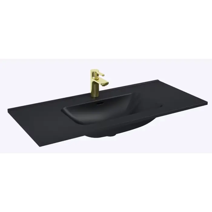 Umywalka skappa 100 ceram black matt RE041003067160 | Szybka wysyłka