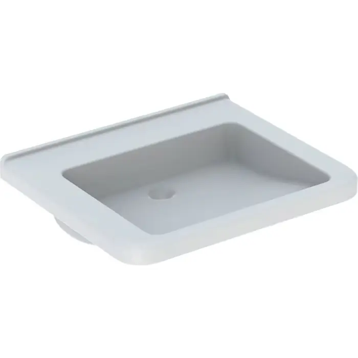 Umywalka selnova comfort square bez barier 65x55cm, otwór na baterię=bez, przelew=bez, biały 500.790.01.7 - Super okazja