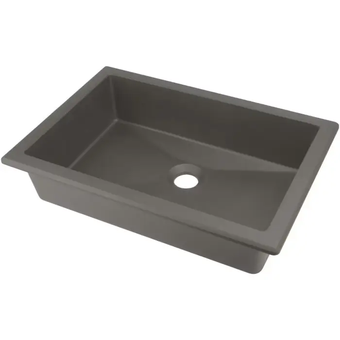 Cena specjalna | Umywalka correo antracyt/titanium podblatowa/wpuszcz.500x400 mm CQR TU5U