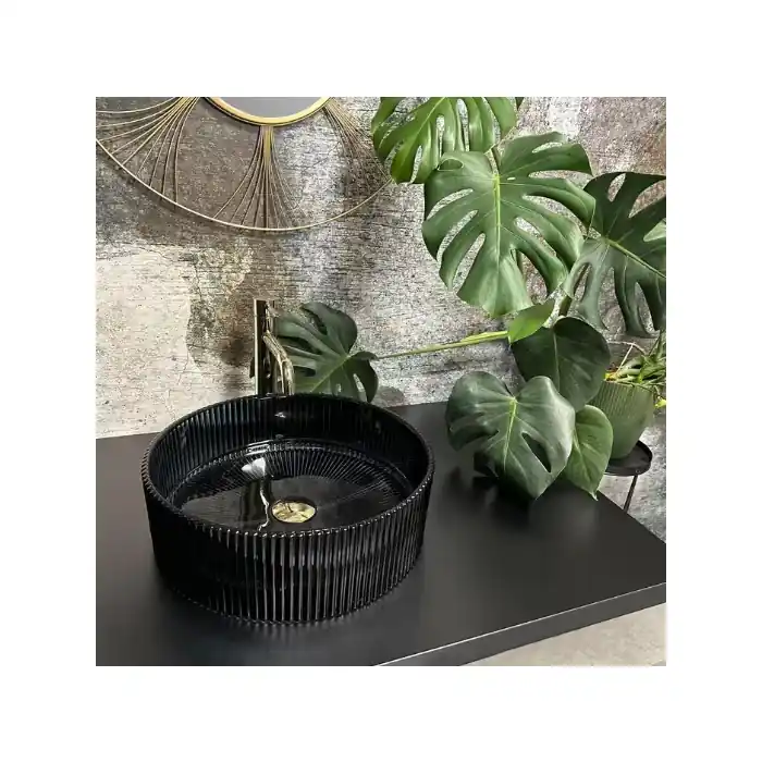 Umywalka nablatowa rea ingrid black REA-U6800 | Produkt polecany