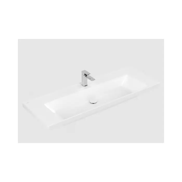 Ekspresowa wysyłka | Subway 3.0 umywalka meblowa, 1300 x 470 x 170 mm, bez przelewu, stone white ceramicplus 4A70D2RW