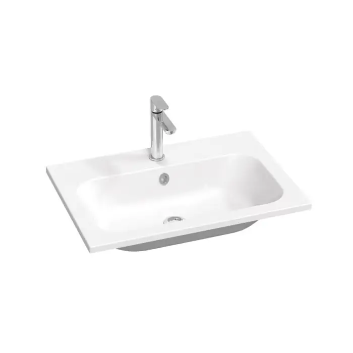 Umywalka konglomeratowa chrome slim 700 biała z otworami XJG01170001 - Cena fabryczna