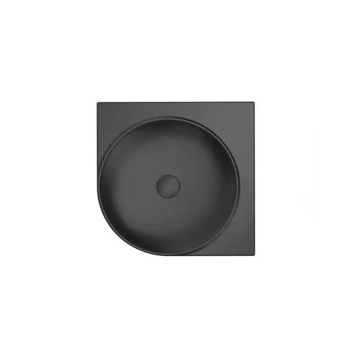 Umywalka ceramiczna yard 450 c bez otworu, czarny mat XJX0D045000 | W sprzedaży