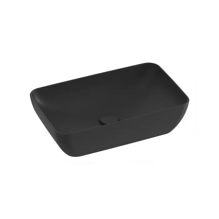 Umywalka ceramiczna uni 500 r slim czarny mat XJX0D150000 - Obniżka