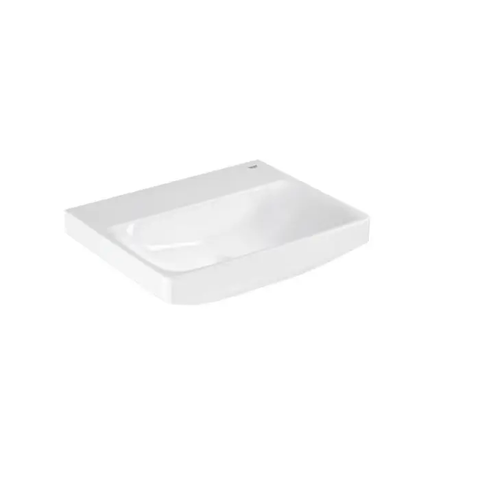 Zostało kilka sztuk | Euro ceramika umywalka wisząca 55 cm 102431SH00