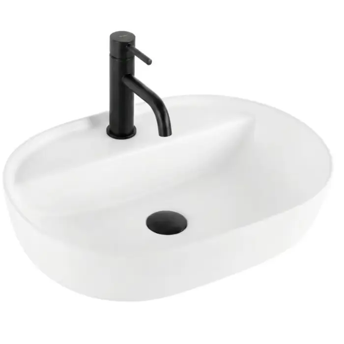Aura 51 white matt umywalka nablatowa REA-U7340 - Outlet