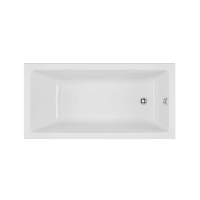 Już w sprzedaży | Wave slim wanna prostokątna 120x70 cm biały połysk WAEX.WAV12WHS