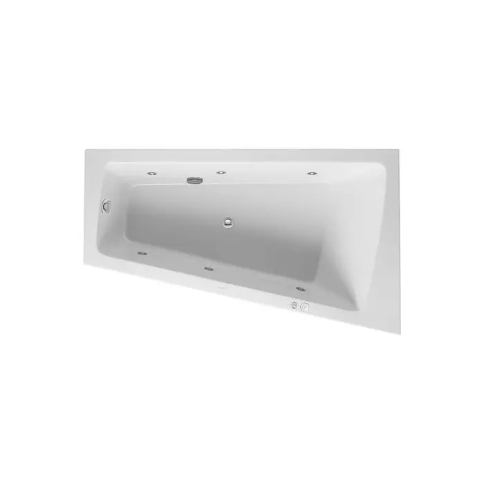 Paiova wanna z hydromasażem 1700x1000mm, narożna prawa, jet-system 760265000JS1000 - Premium