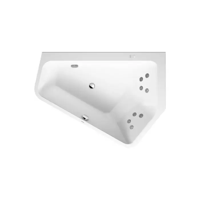 Paiova 5 wanna z hydromasażem 1770x1300mm, prawa, jet-system 760391000JS1000 - Ostatnie dni