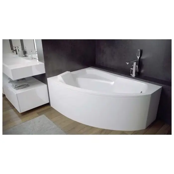Hit cenowy | Besco rima wanna narożna 150x95 cm asymetryczna prawa biała war-150-nl WAR-150-NL