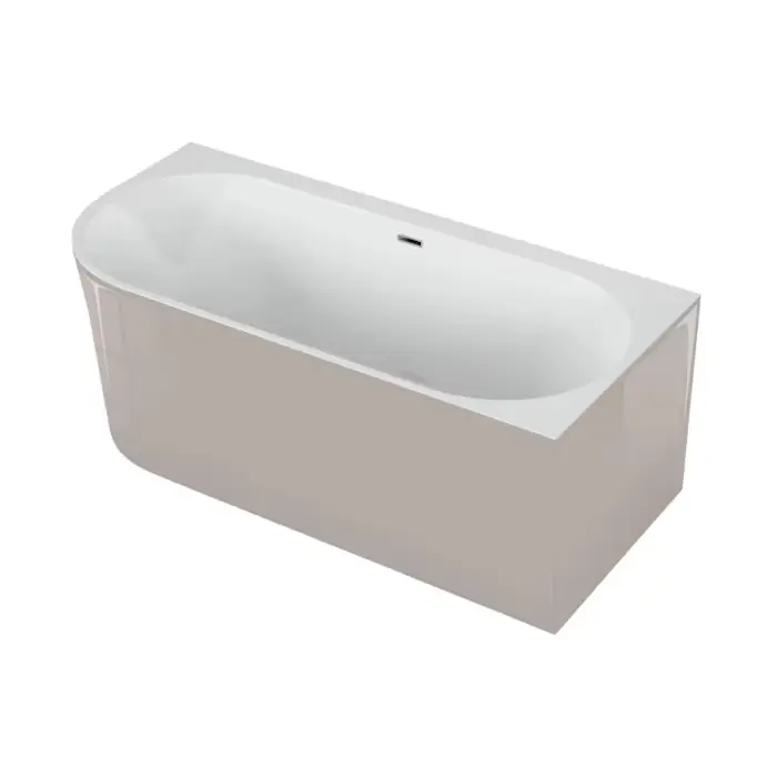 Bestseller - Wanna wolnostojąca przyścienna narożna 160x75 sola prawa, efektowny popiel 00125