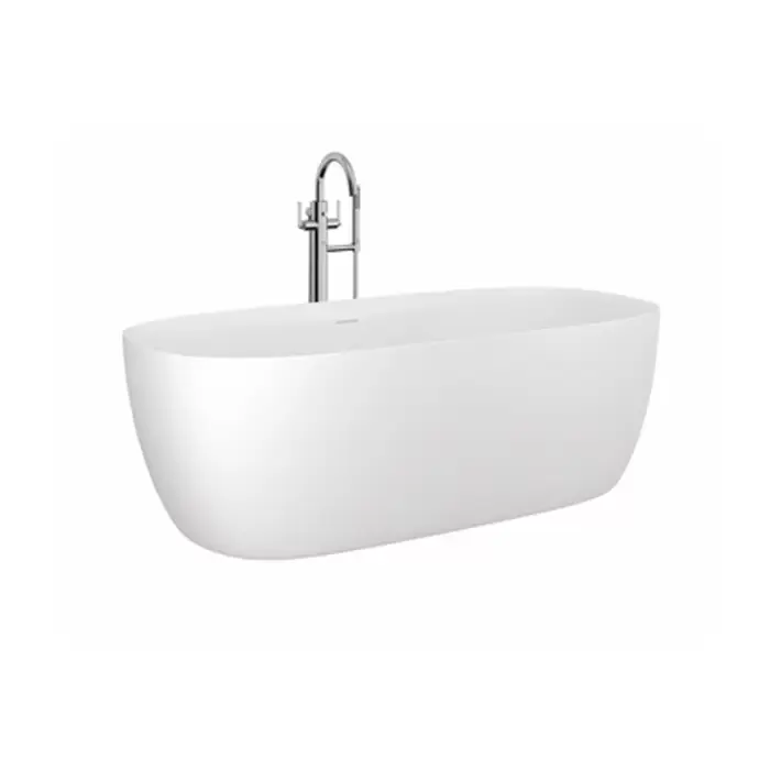 Resa s wanna wolnostojąca 170x80 cm, materiał solid, biały mat 53BF0153 - Produkt premium