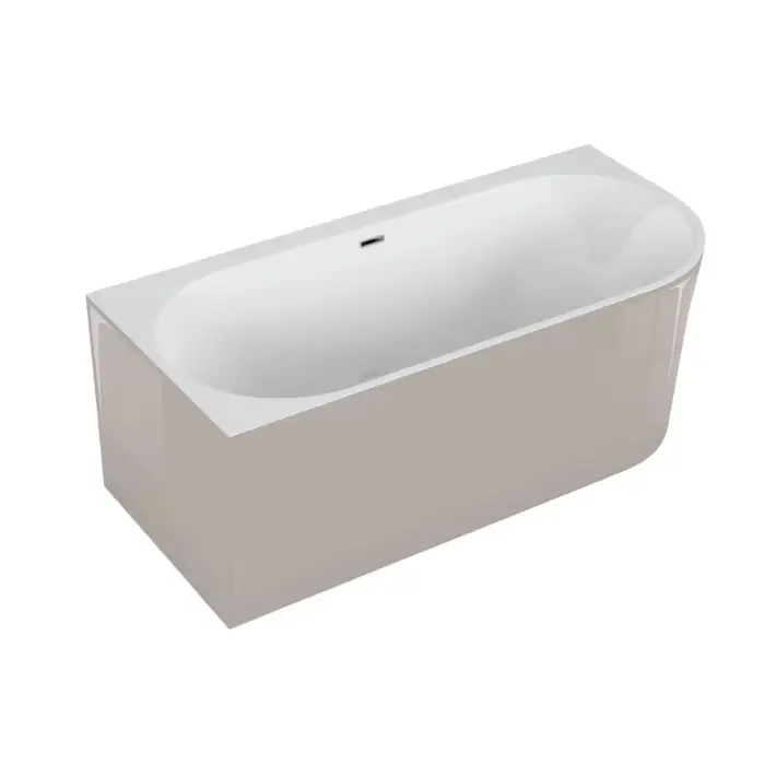 Szybka dostawa | Wanna wolnostojąca narożna sola 170 cm x 75 cm / efektowny popiel / lewa 00674