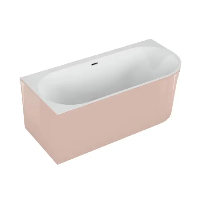 Wanna wolnostojąca narożna sola 170 cm x 75 cm / słodki róż / lewa 00675 | Zostało kilka sztuk