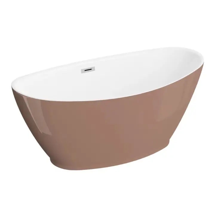 Wanna wolnostojąca przyścienna mango 150 cm x 75 cm / mokka 00635 - Nowość w ofercie
