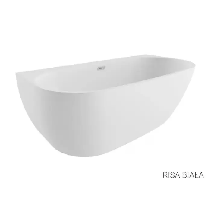 Oferta specjalna | Wanna wolnostojąca przyścienna 160x80 risa biała* 00477