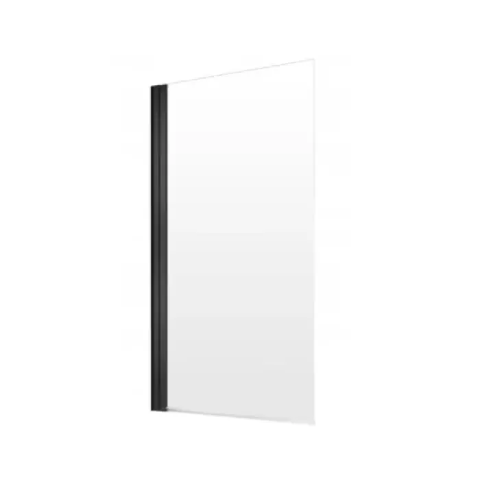 Nie przegap - Parawan wannowy caldo black 100x140 skrzydło pojedyncze uchylne szkło czyste 6mm z powłoką DS-0037
