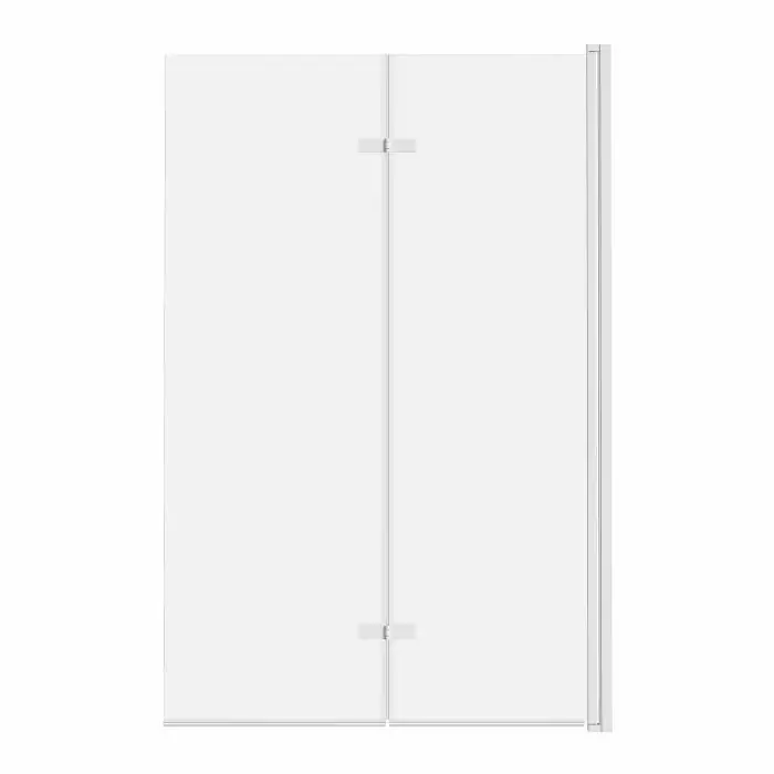 Jeziorak 120cm parawan nawannowy 2-panelowy składany, biały SPW-002-120BI - Zamów online