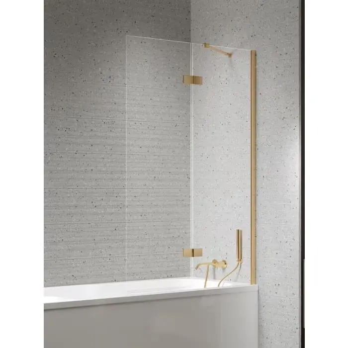 Kup online - Nz4 parawan nawannowy nesta gold brushed 1d l 110x150 czyste 6mm active shield 2.0 P-0247