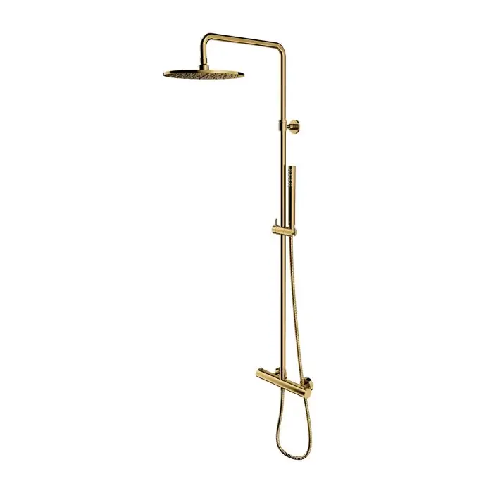 Y termostatyczny system prysznicowy natynkowy złoty Y1244SUGL - Świetna oferta