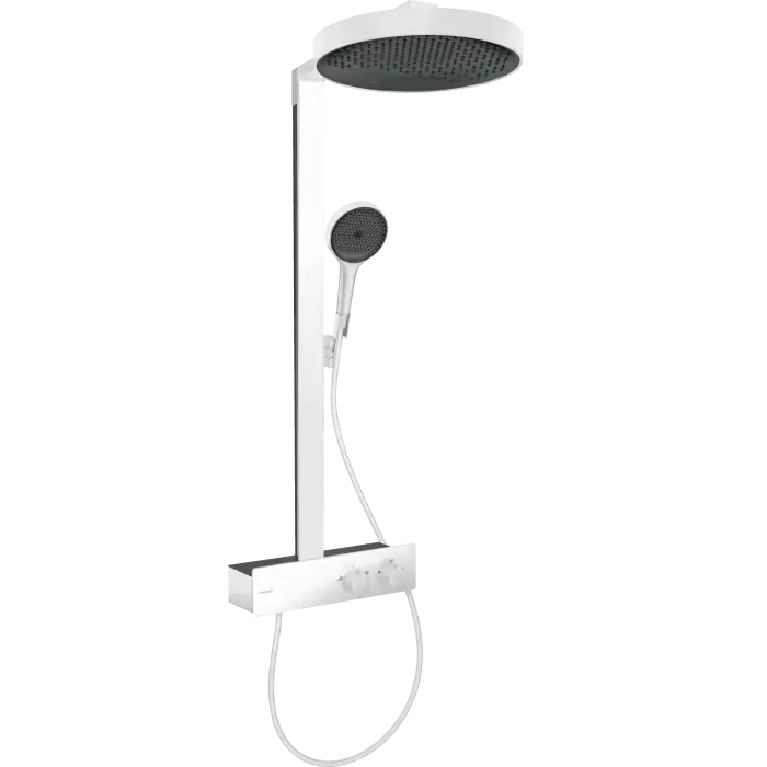 Rainfinity komplet prysznicowy 360 1jet z termostatem showertablet 350 biały matowy 26853700 | Najlepsza cena