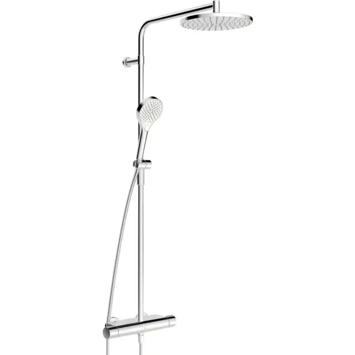 Optima style bateria natryskowa z deszczownicą, termostatyczna 7192NU | Cena specjalna