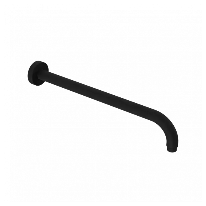 Ramię prysznicowe ścienne 40 cm okrągłe, czarny mat AREX.3140BL - Cena fabryczna